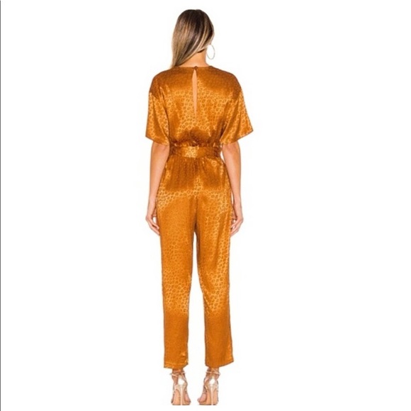 ✨HP✨NWT Joie Tau Copper Jumpsuit. Size S. - Picture 4 of 10